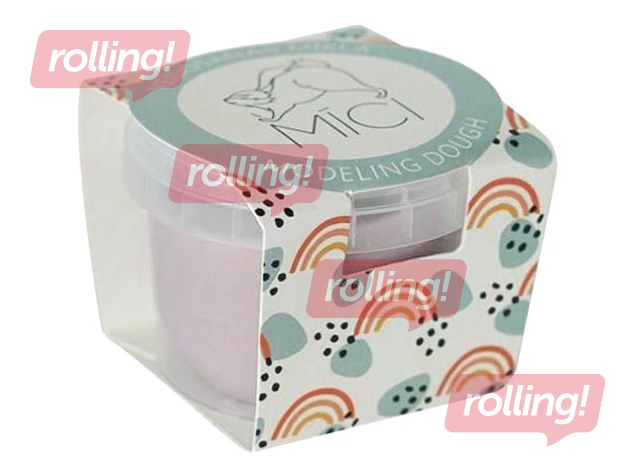 Plastiliin Mīci 120 g, helelilla