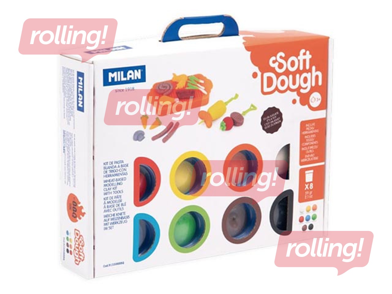 Soft Dough kit with tools Milan Barbecue
