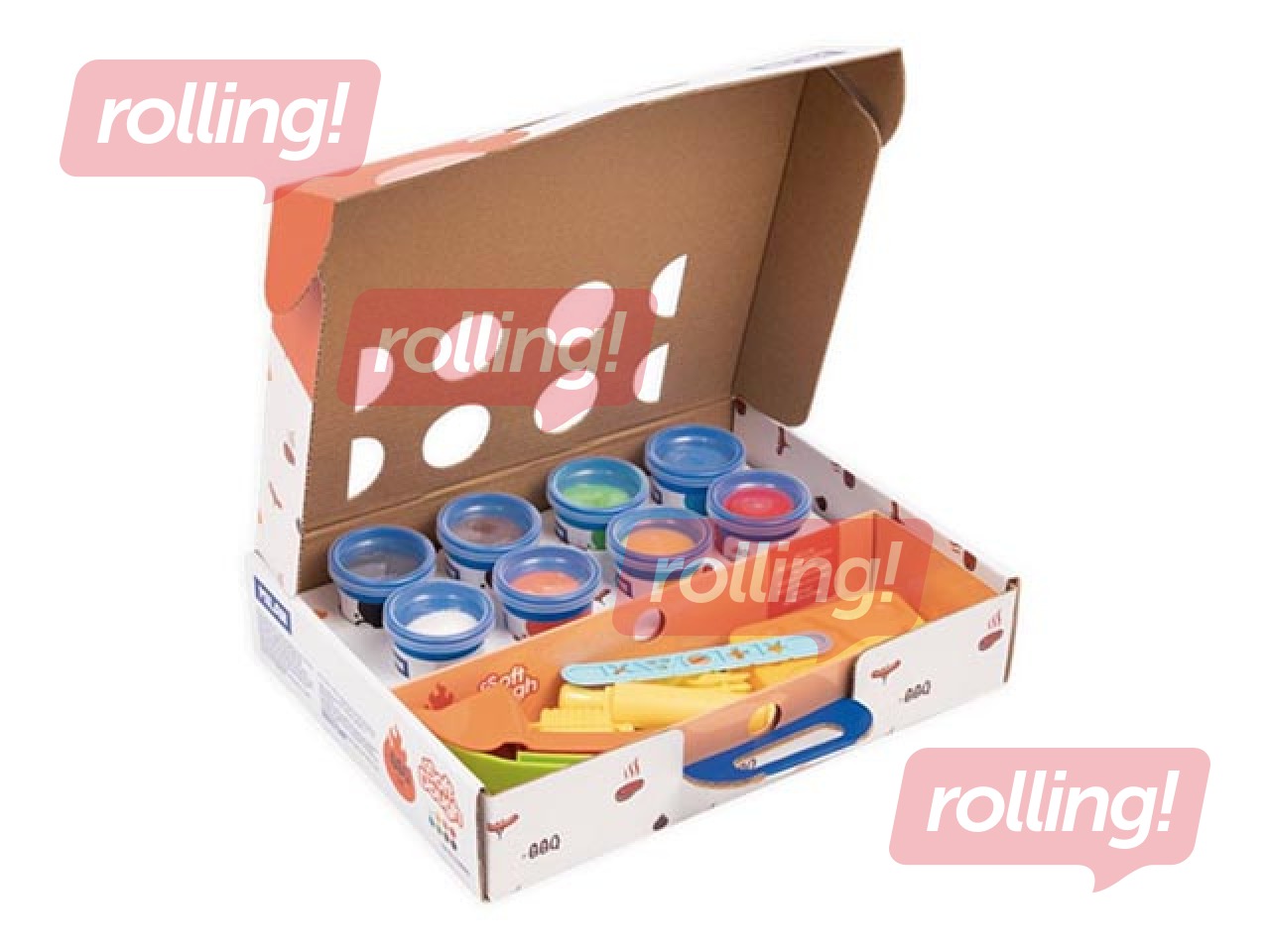Soft Dough kit with tools Milan Barbecue