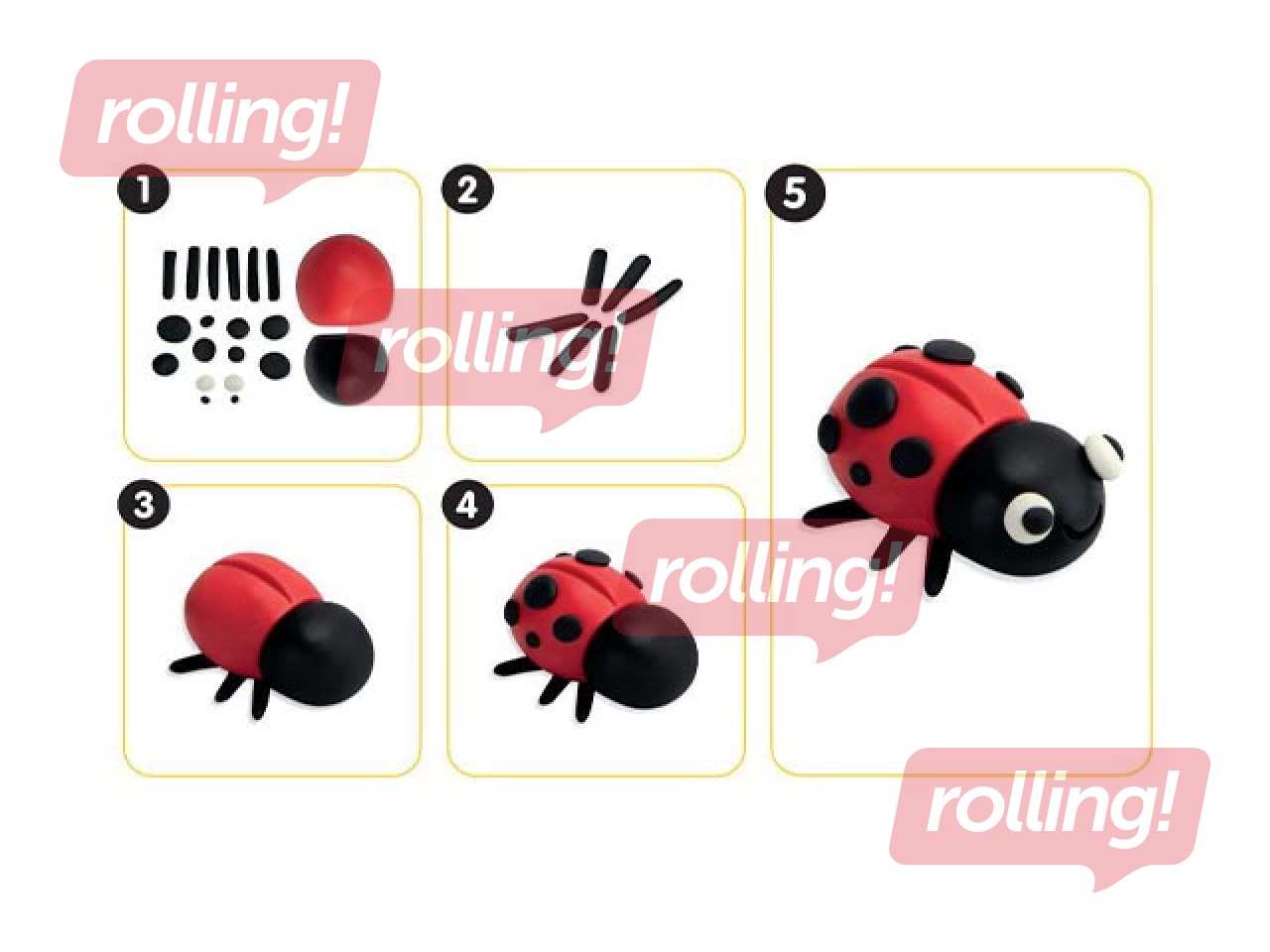 Modelling clay sticks Milan, 12 colors