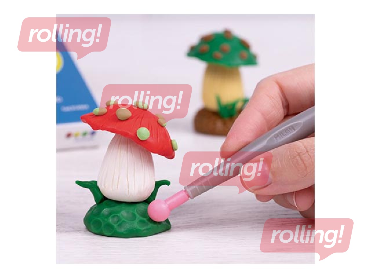 Modelling clay sticks Milan, 12 colors
