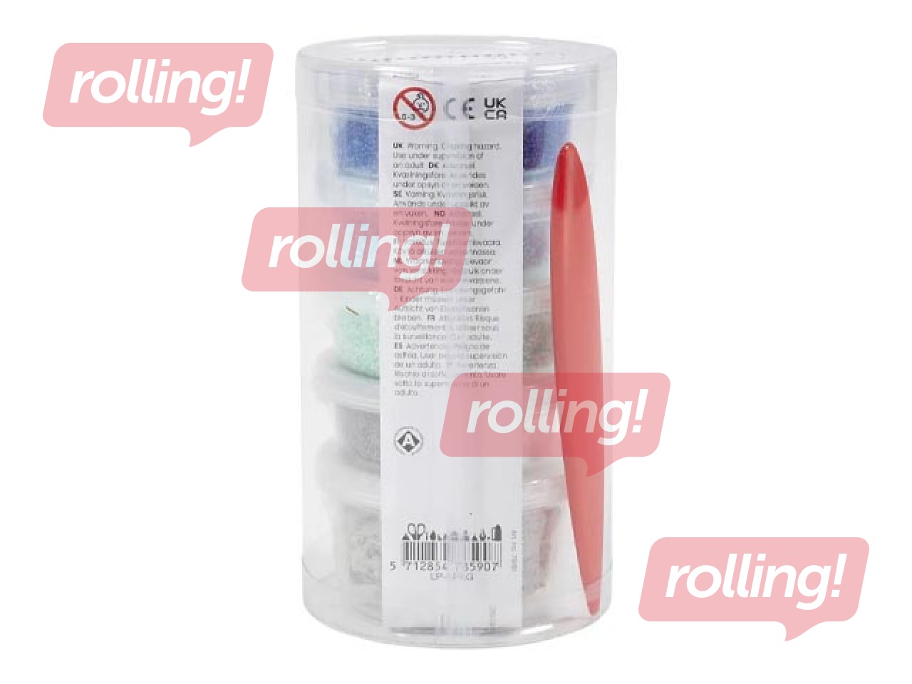 Vormimissavi ja kivisavi segu, sinine, roheline