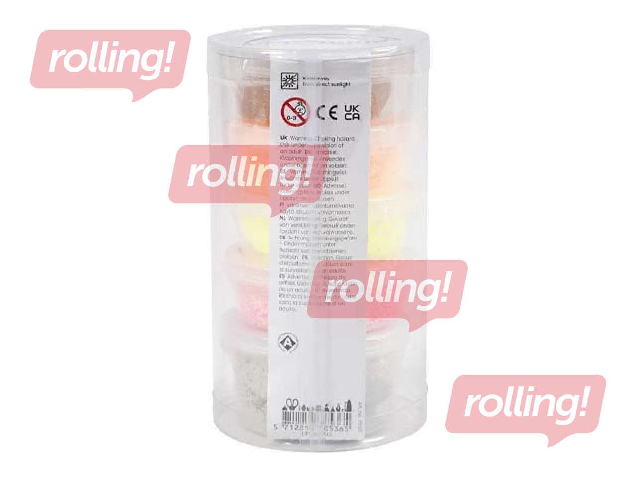 Vormimismassi ja kivisavi segu, punane, oranž