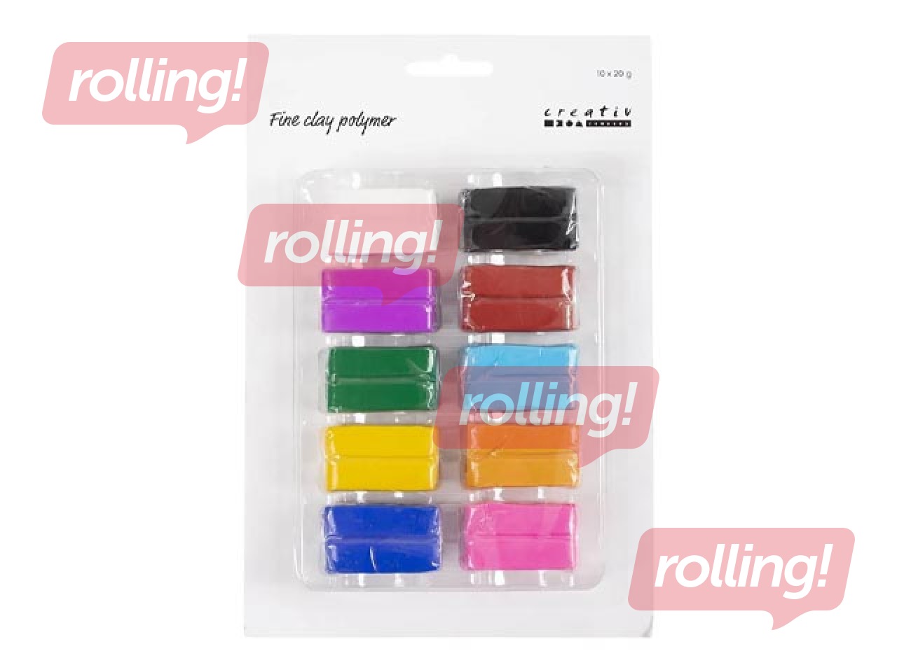 Vormimissavi Creativ Company, erinevad värvid, 10x20g