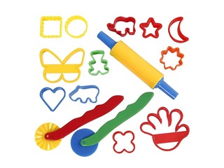 Plastiliinivormide komplekt, erinevad värvid, 15 tk.