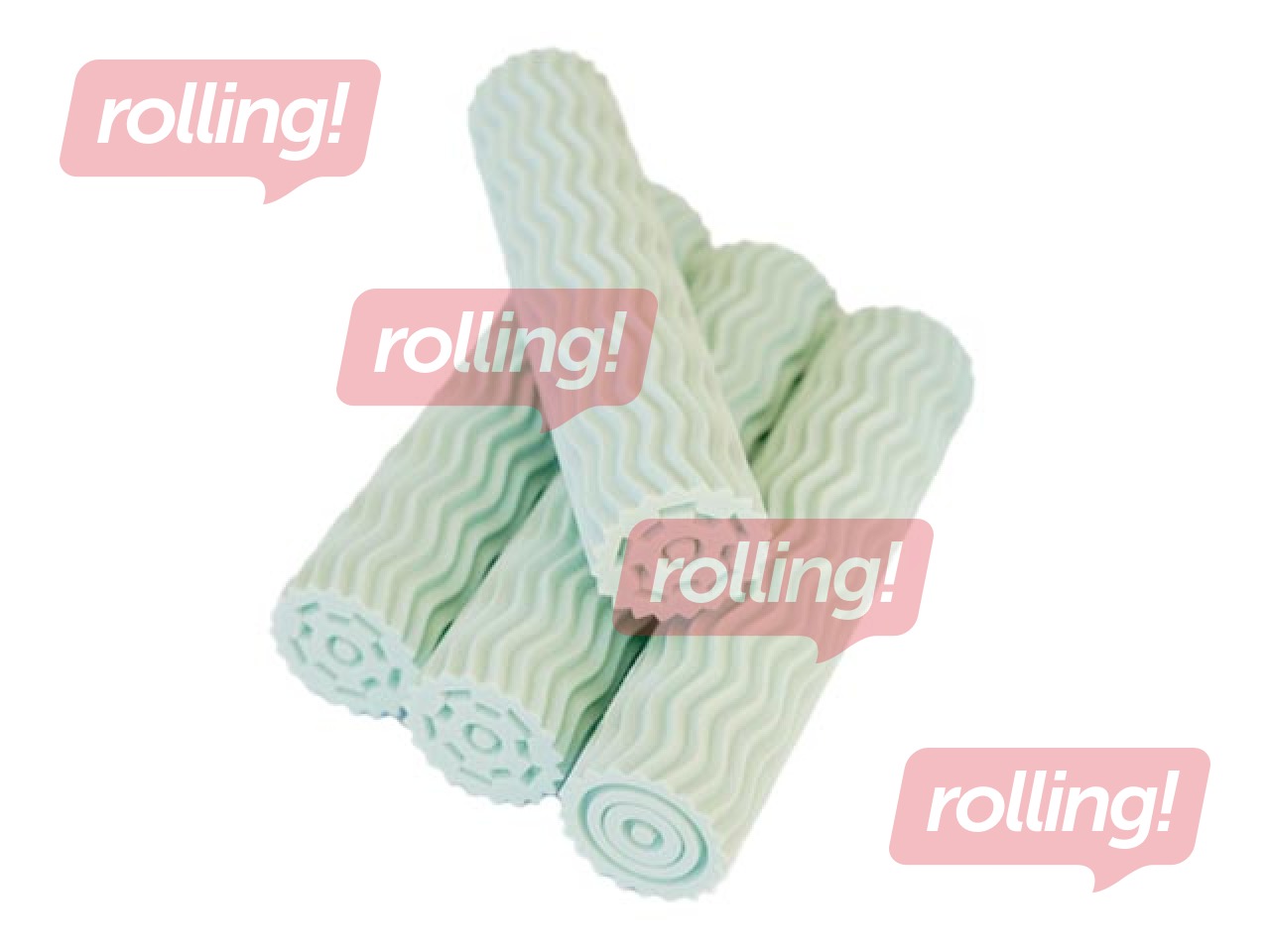 Rullik lainelise reljeefi loomiseks Mīci, pastellsinine