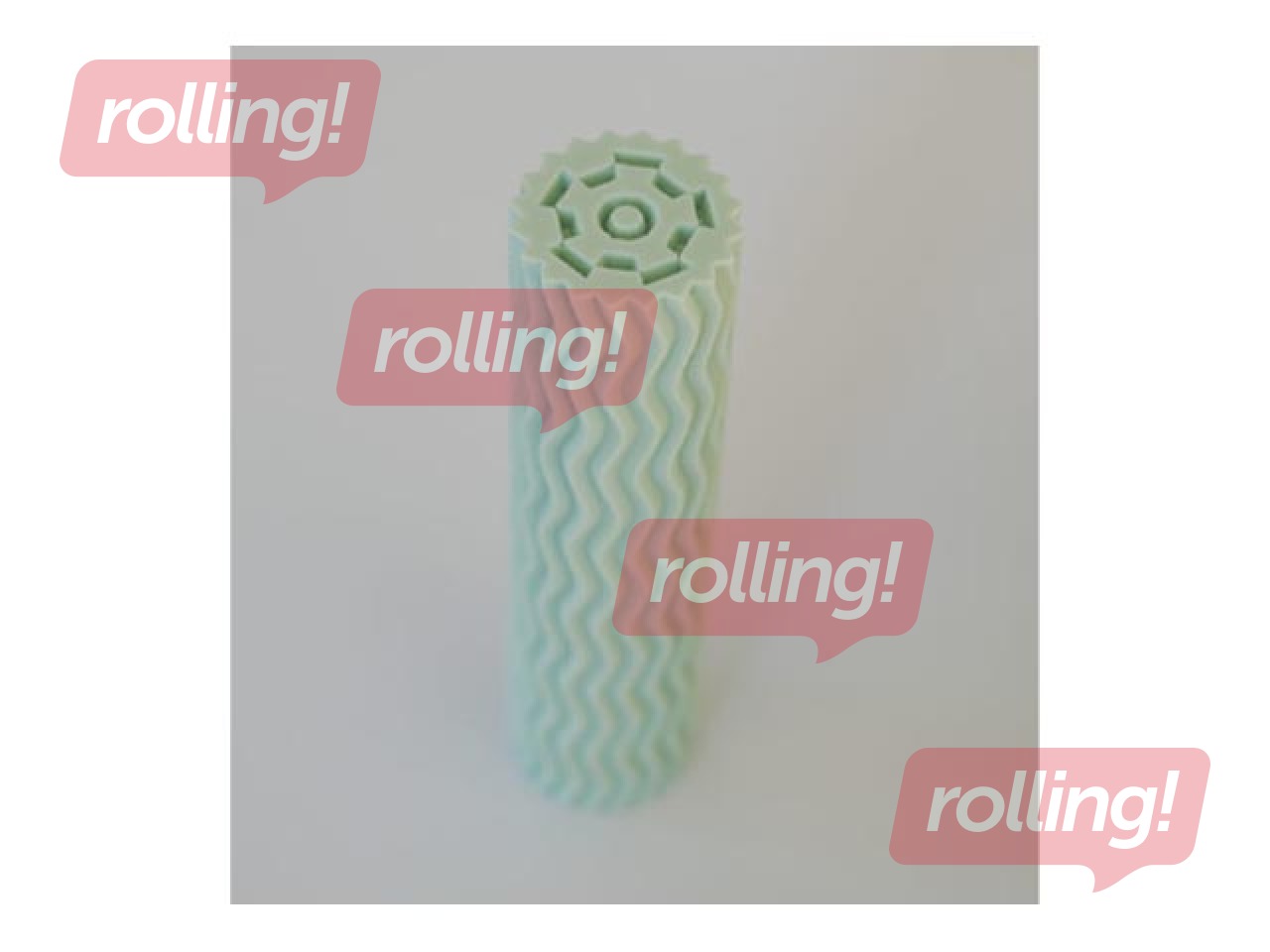 Rullik lainelise reljeefi loomiseks Mīci, pastellsinine