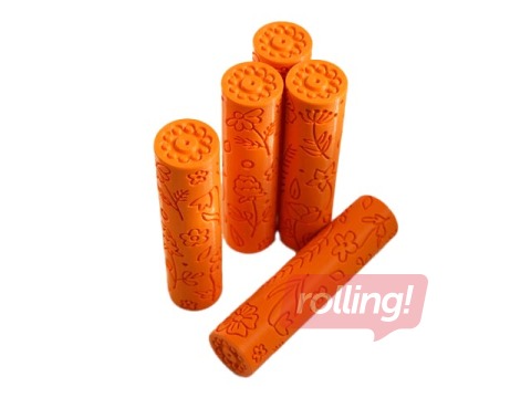 Rullik niidulille reljeefi loomiseks Mīci, oranž