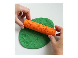 Rullik niidulille reljeefi loomiseks Mīci, oranž