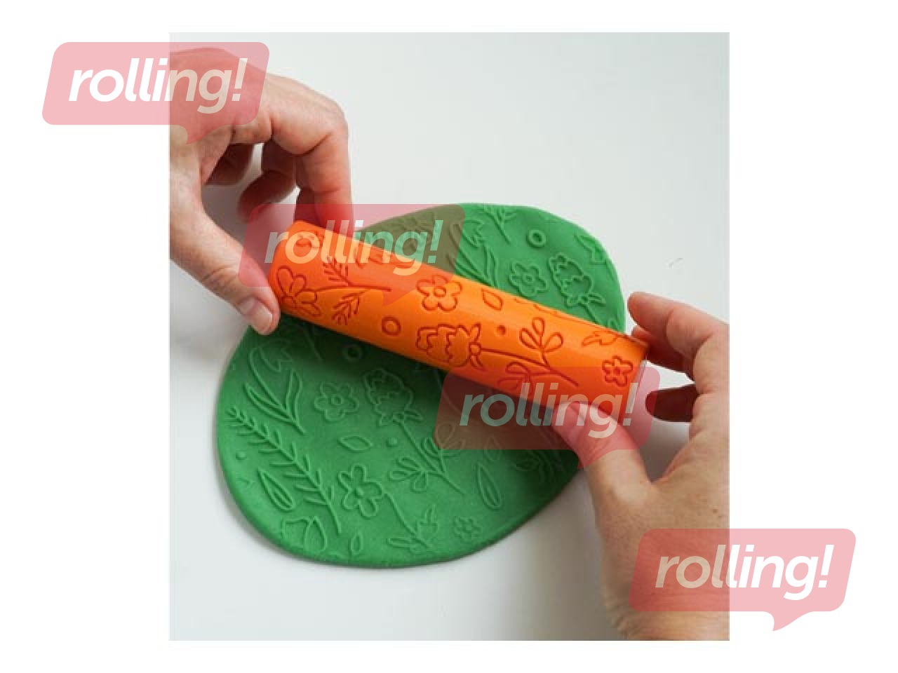 Rullik niidulille reljeefi loomiseks Mīci, oranž