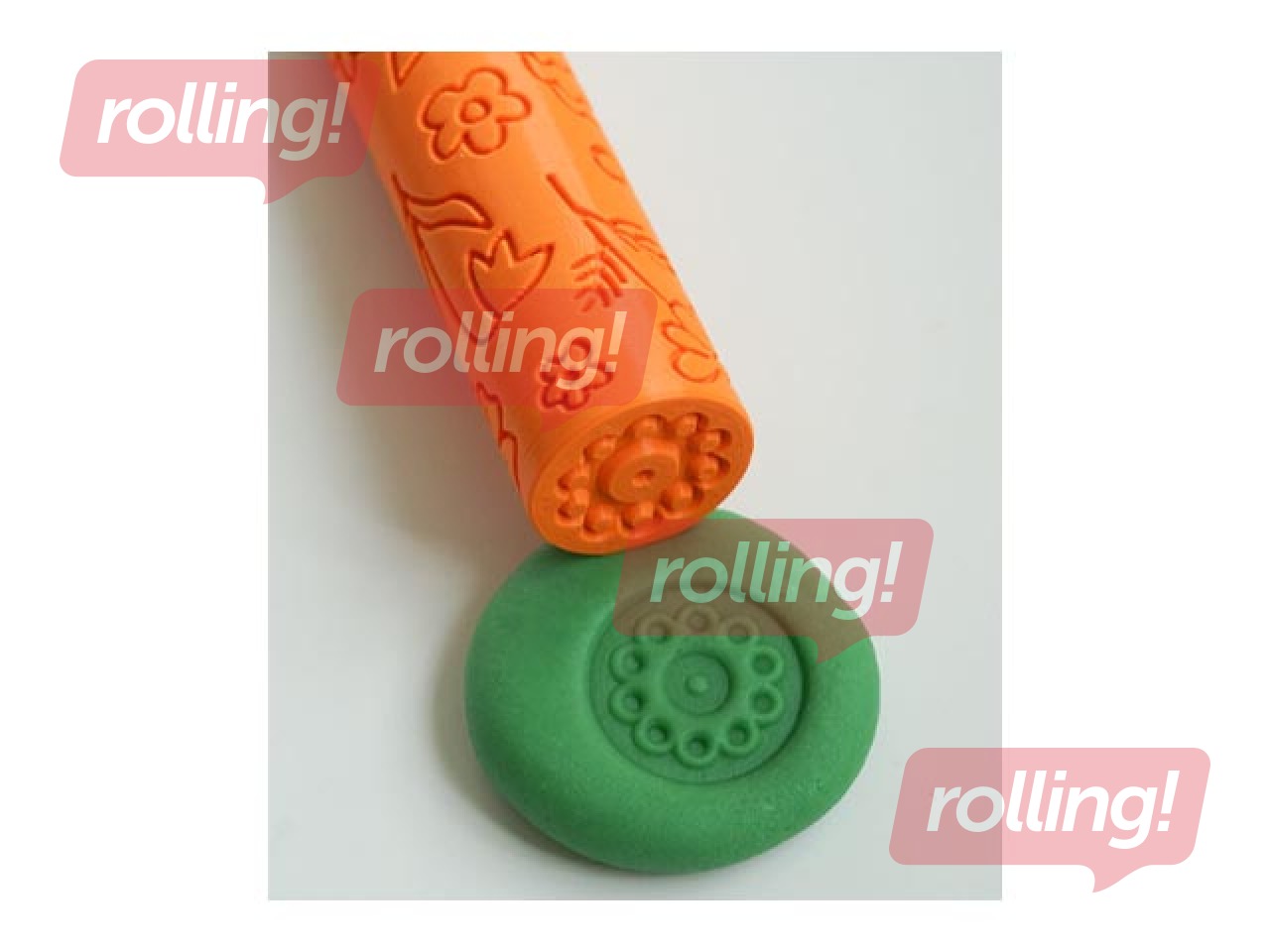 Rullik niidulille reljeefi loomiseks Mīci, oranž