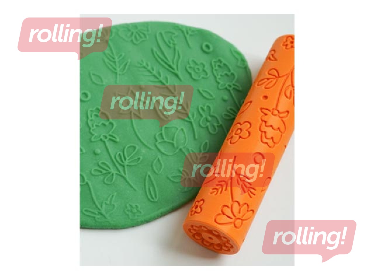 Rullik niidulille reljeefi loomiseks Mīci, oranž