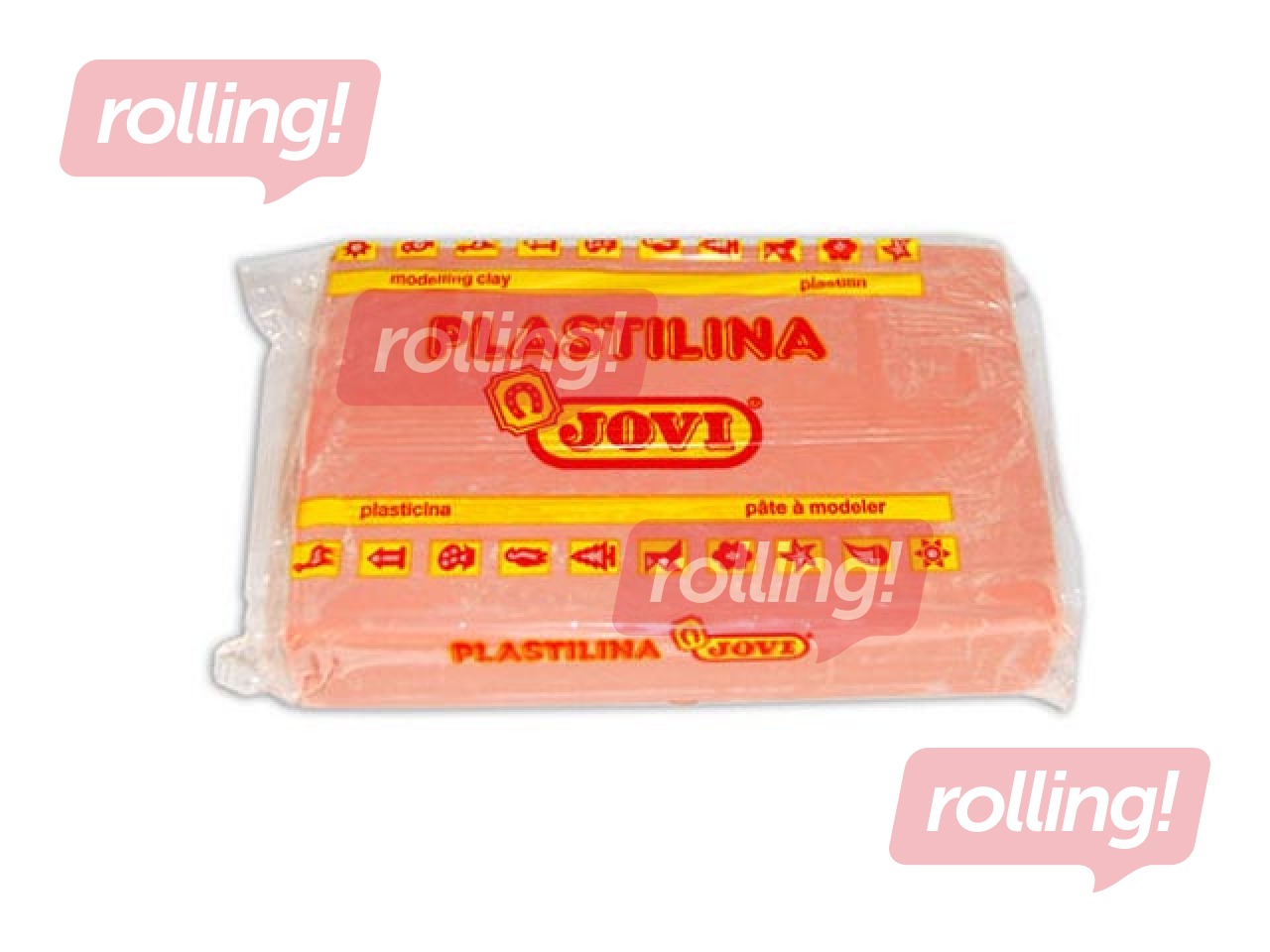 Plastilīns Jovi, 350g, bēša krāsa