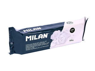 Modelling clay Milan, white, 500g