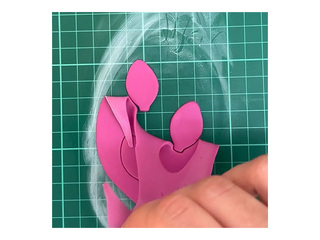 Veidošanas māls Milan, balts, 500g