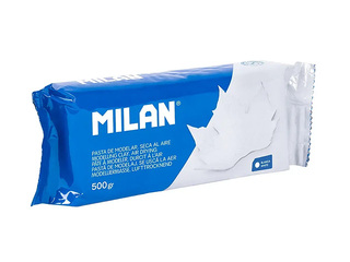 Modeling clay Milan, white, 500g