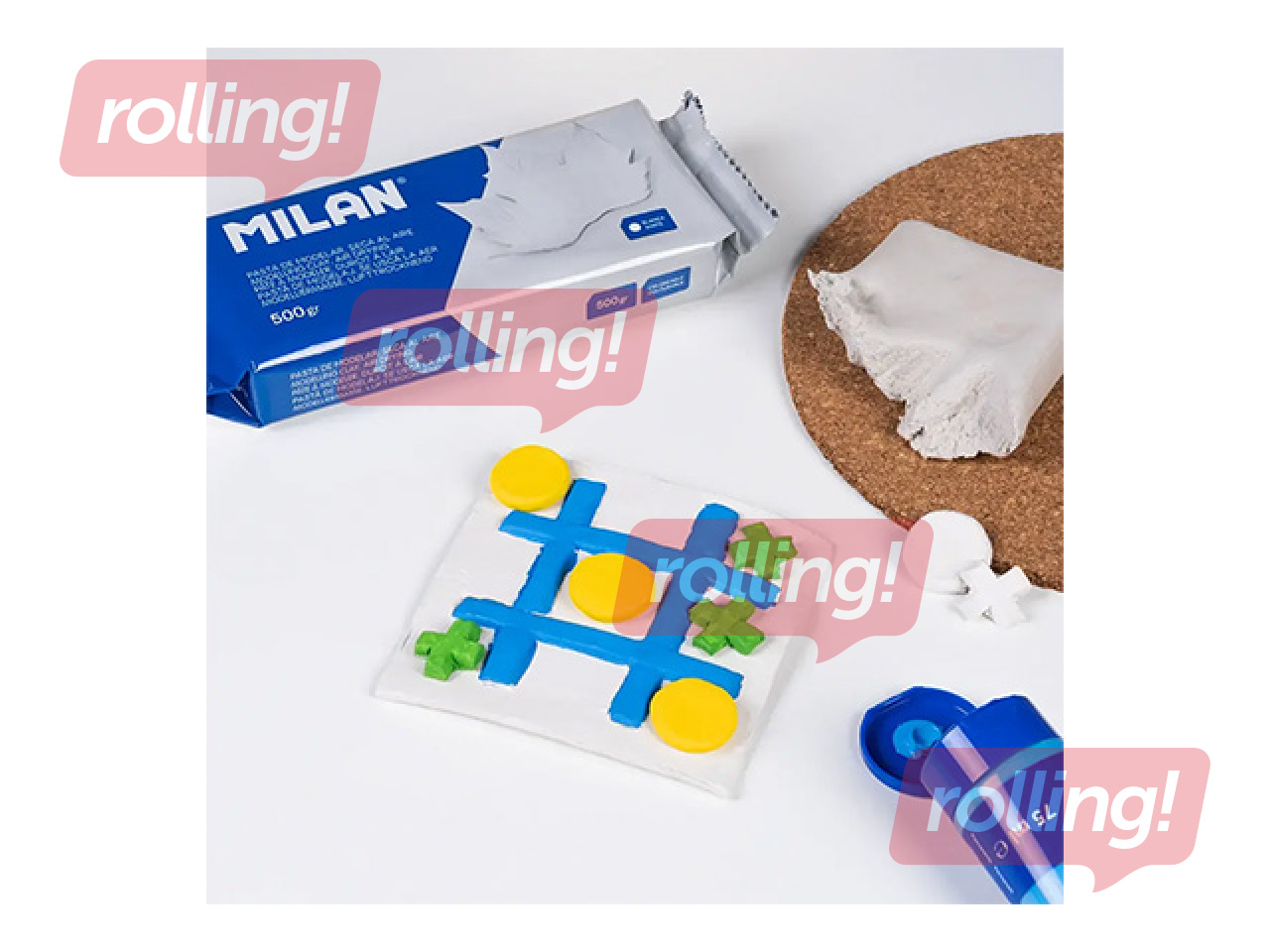 Voolimissavi Milan, valge, 500g