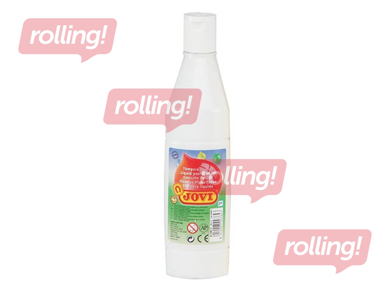 Gouache Jovi, white, 500ml