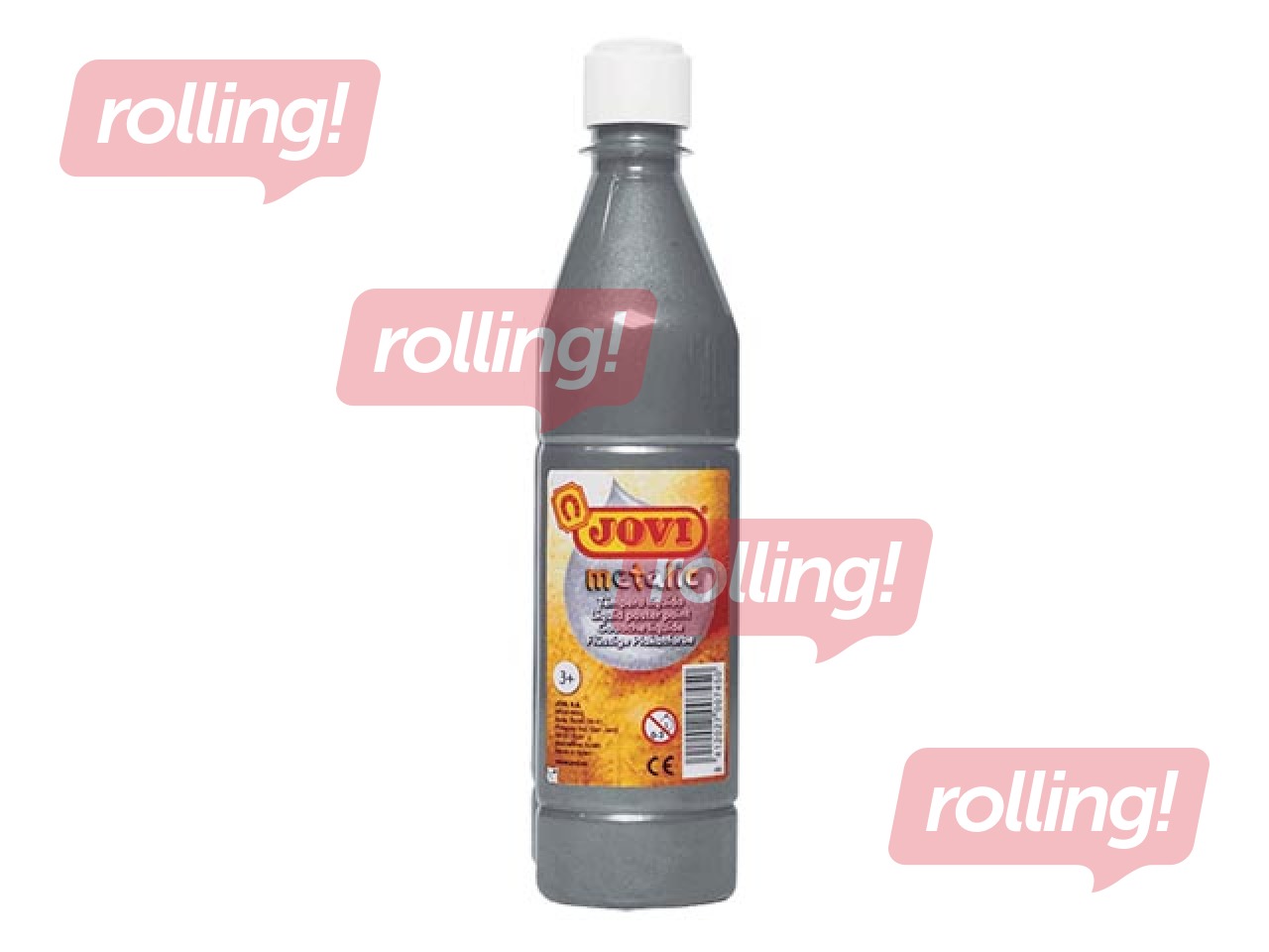 Guaššvärv Jovi, hõbedane, 500ml