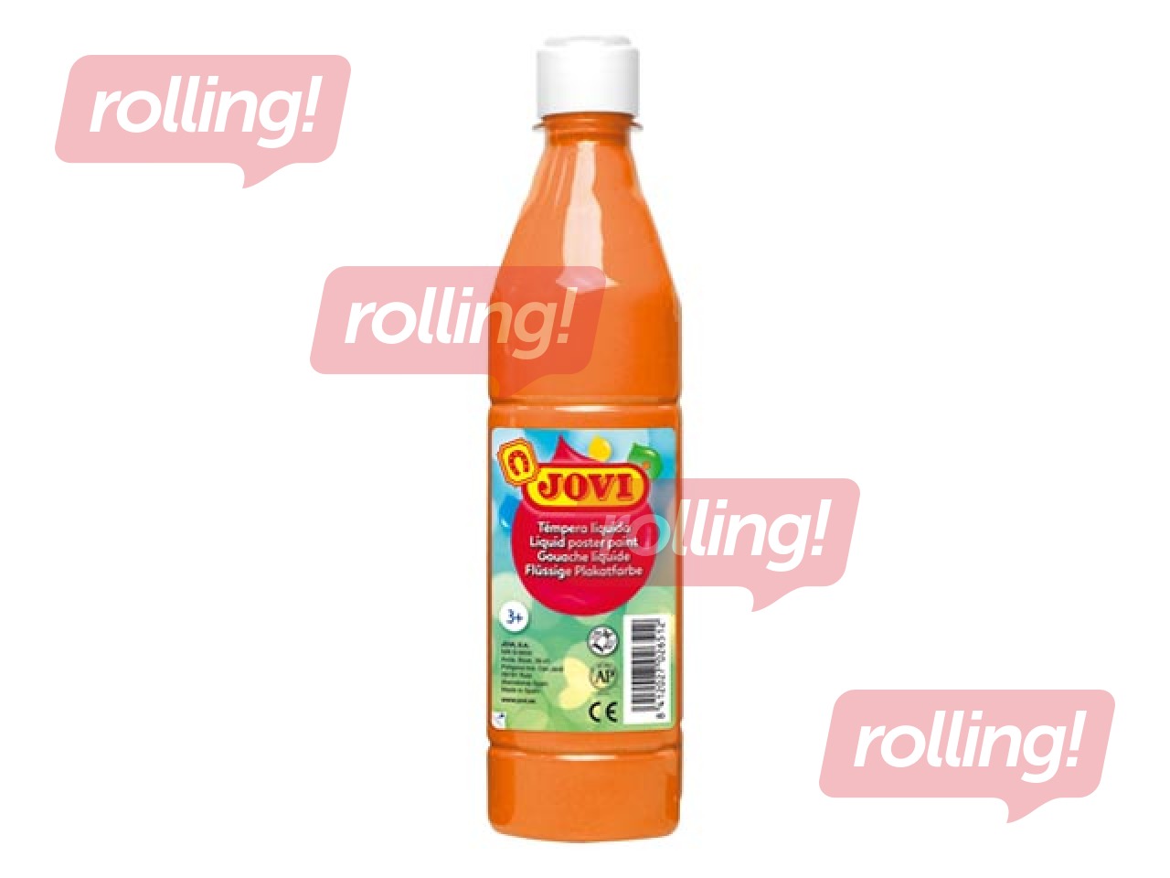 Guaššvärv Jovi, oranž, 500ml