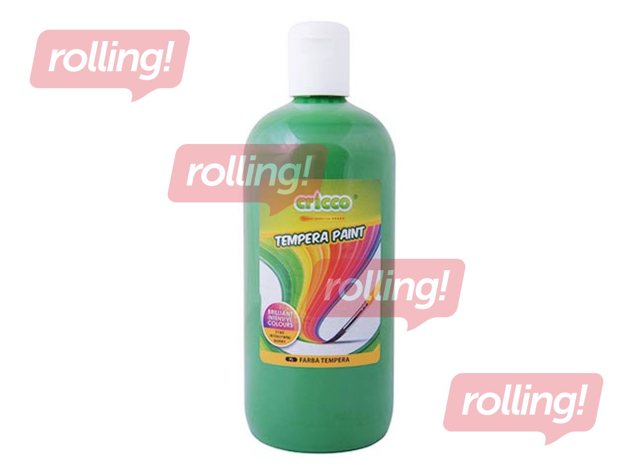 Guaššvärv Cricco, roheline, 500ml