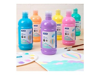 Plakativärv Milan, pastelne kollane, 500ml