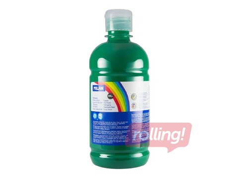 Plakativärv Milan, tumeroheline, 500ml