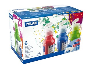 Poster paints Milan, 125ml, 6 colours