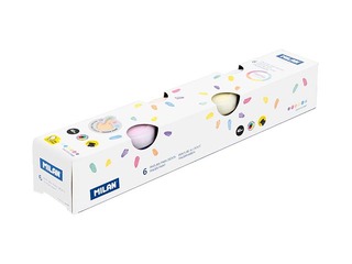 Finger paint Milan, 40ml, 6 pastel colours