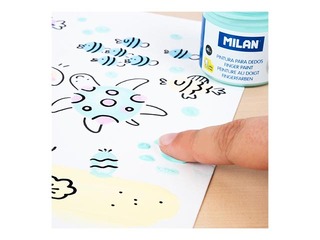 Finger paint Milan, 40ml, 6 pastel colours