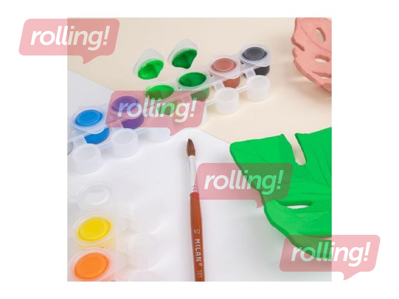 Guaššvärvid Milan, 14 värvi, 5ml