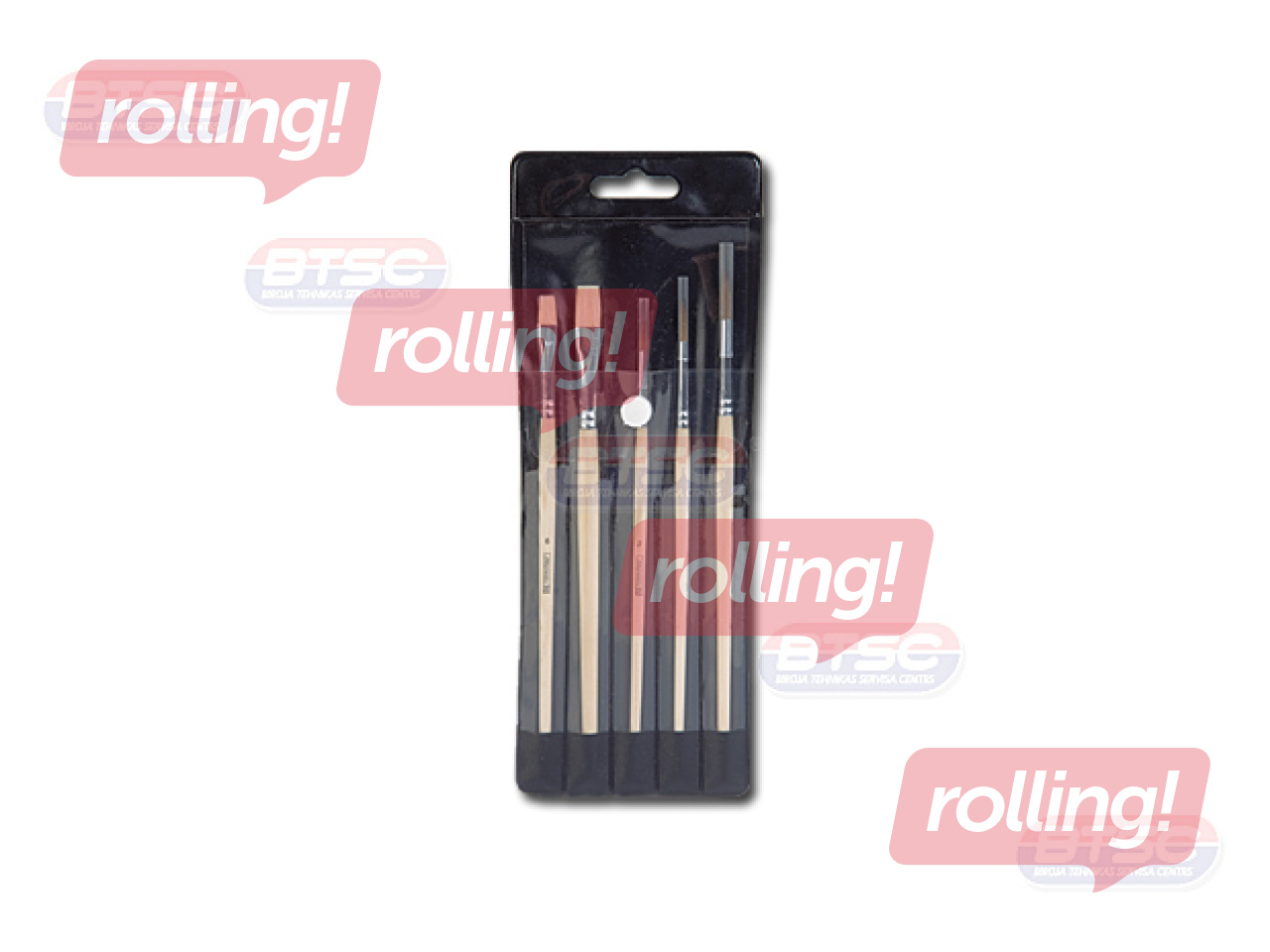 Pintslite komplekt Brunnen, 5 tk