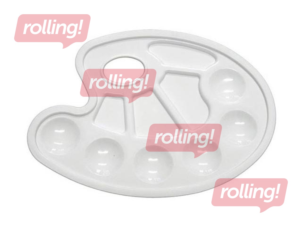 Ovaalne värvipalett Cricco