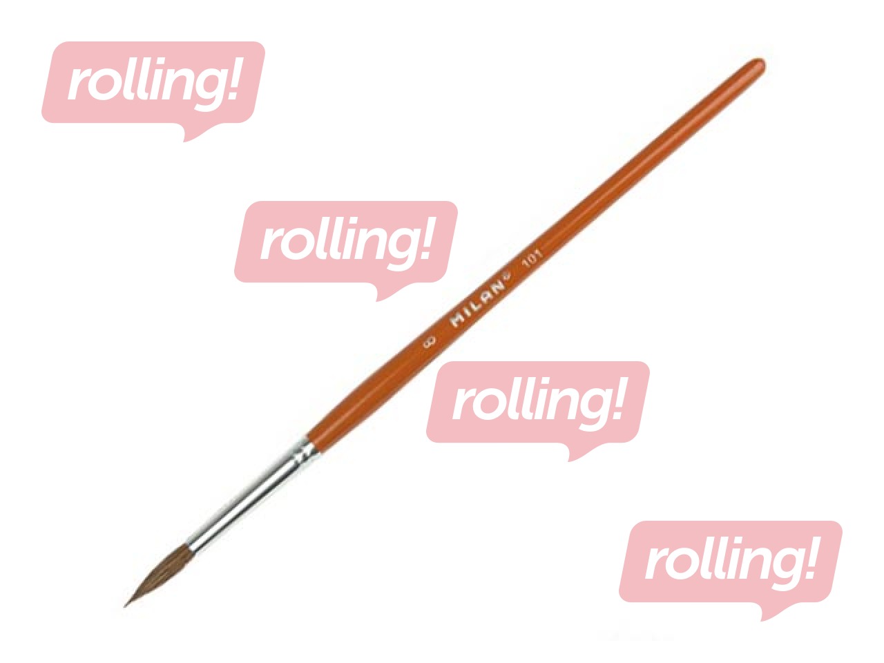 Brush Milan 101, Nr.6, round