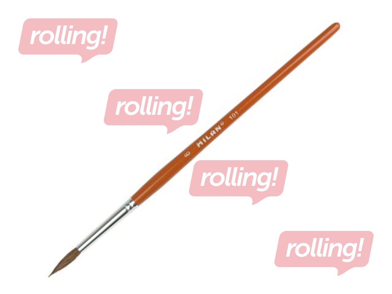 Brush Milan 101, Nr.8, round