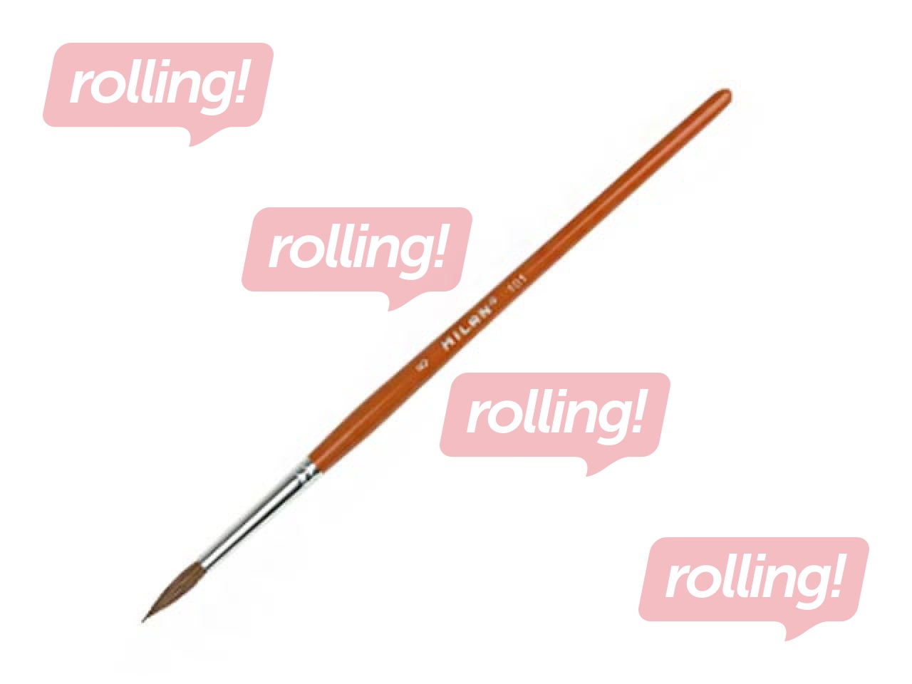 Ümmargune pintsel Milan 101, Nr.12