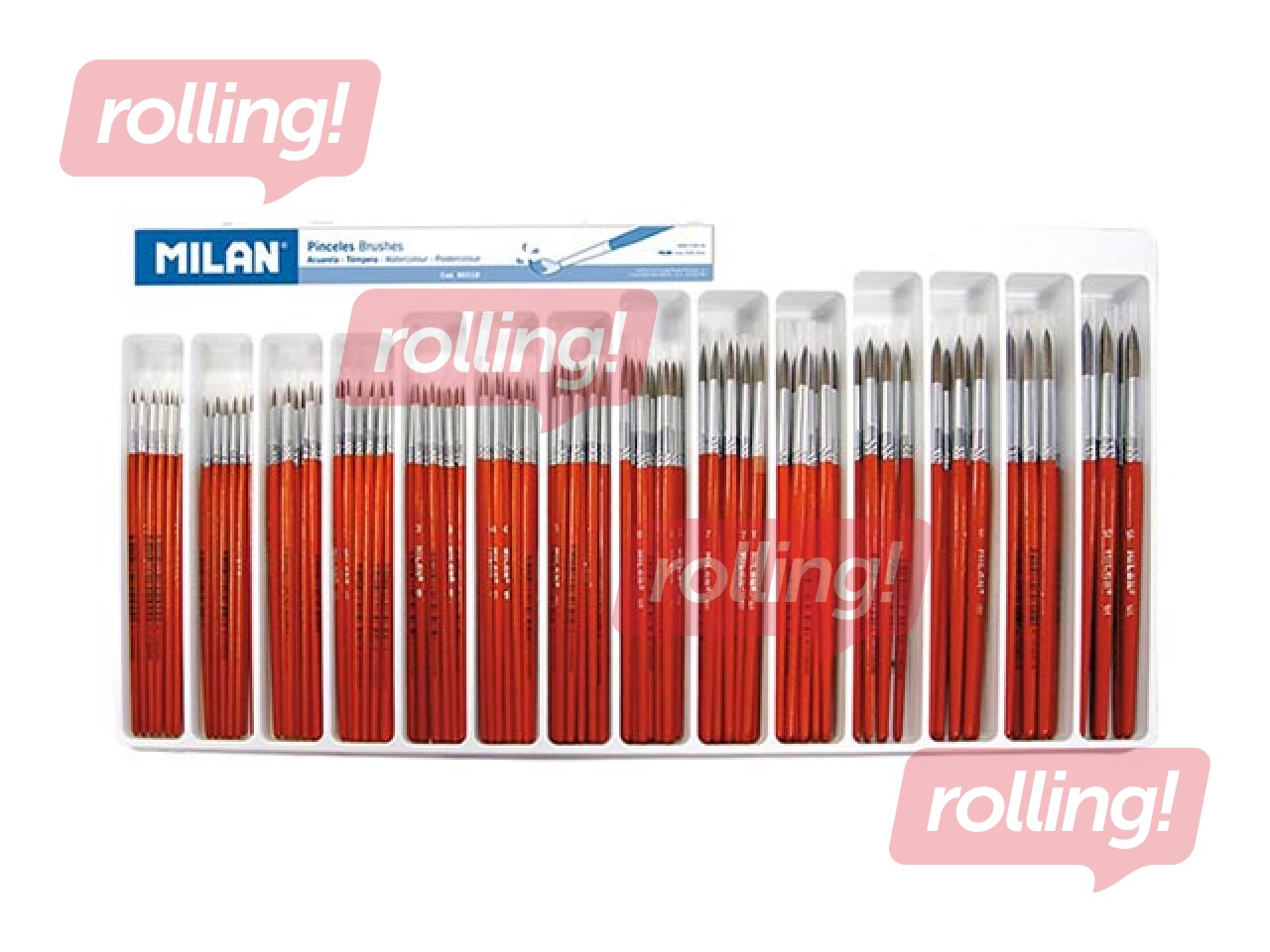 Otiņu komplekts Milan 101, 144 gab.