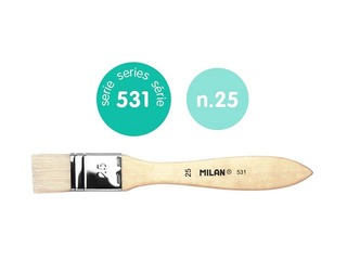 Brush Milan 531, Nr.25, flat