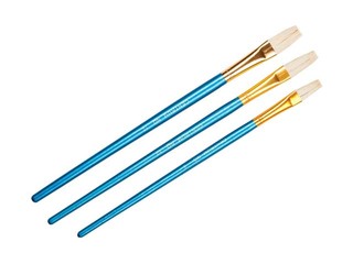 Brush set Centrum, for gouache, 3 pcs.