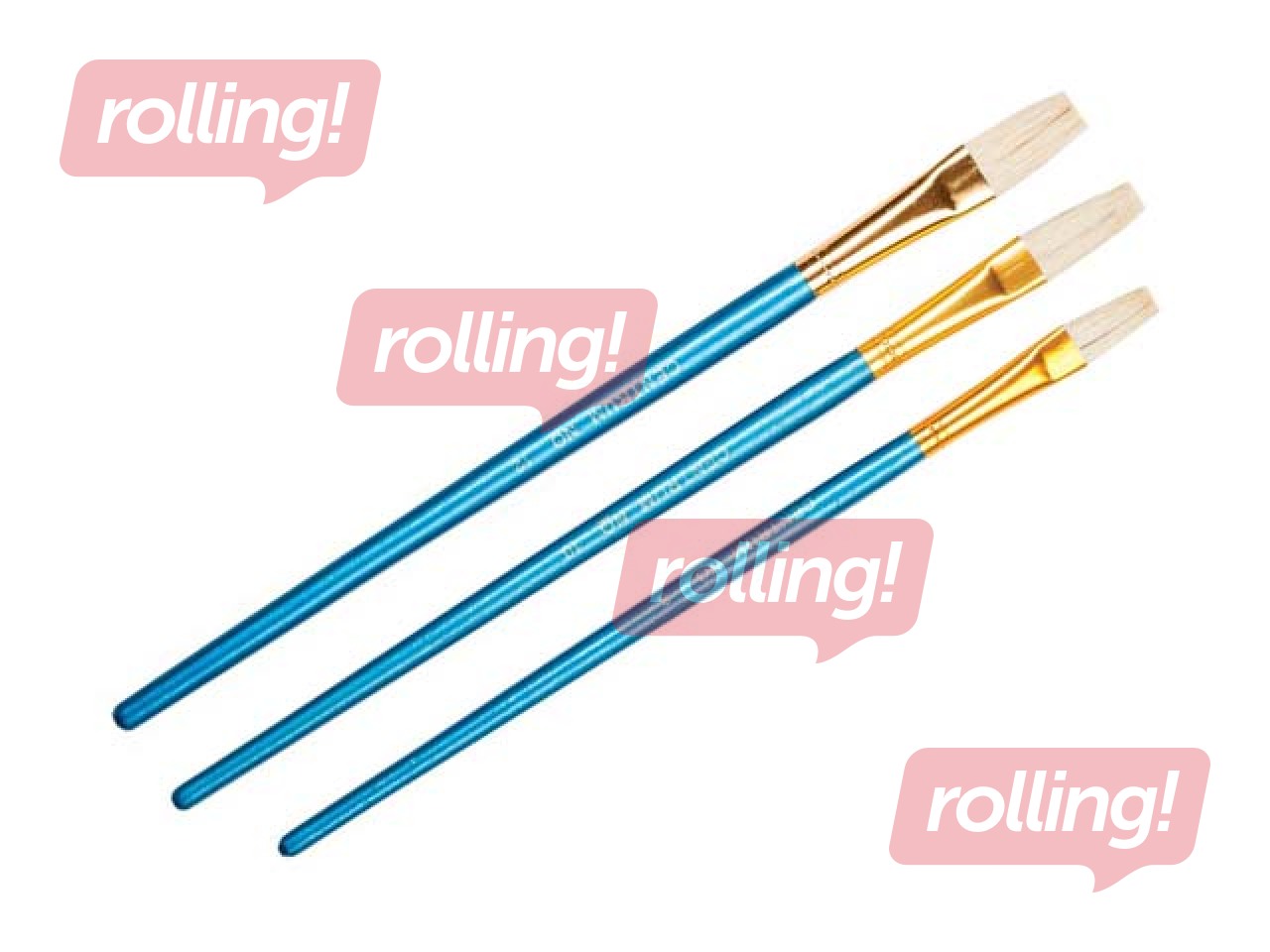 Pintslite komplekt Centrum, guašši jaoks, 3 tk.