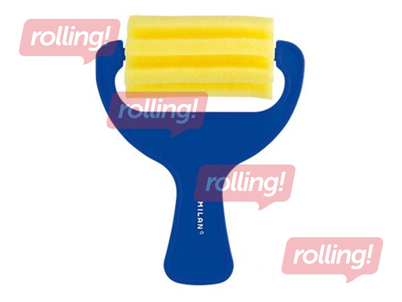 Sponge roller Milan 1311, horizontal stripes, 70mm