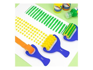Sponge roller Milan 1311, horizontal stripes, 70mm
