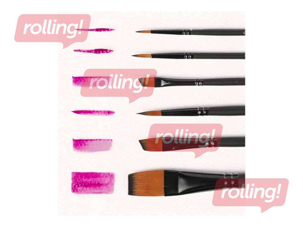 Pintslite komplekt Grand, 6 tk.