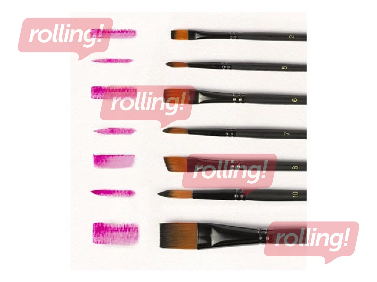 Pintslite komplekt Grand, 7 tk.