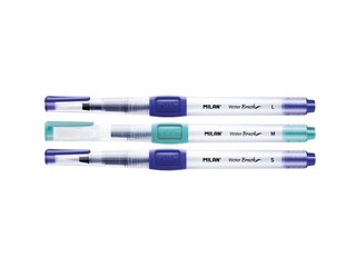 Brush set Milan, for watercolours, refillable