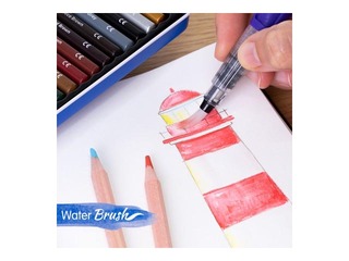 Brush set Milan, for watercolours, refillable