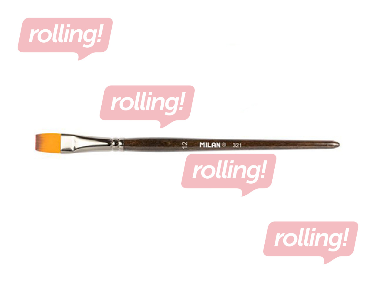 Pintsel Milan, 321, Nr.12, lame, sünteetiline