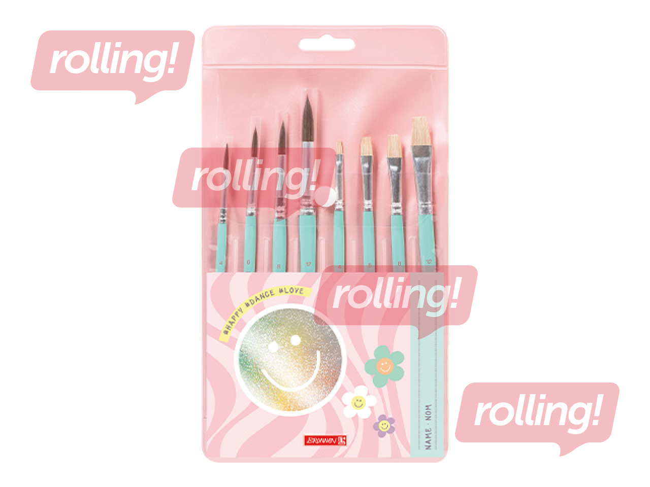 Otiņu komplekts Brunnen Happy Hippie, 8 gab.