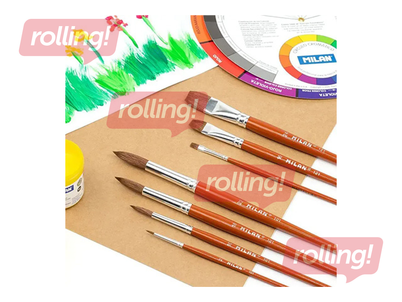 Lame pintsel Milan 121, Nr.14