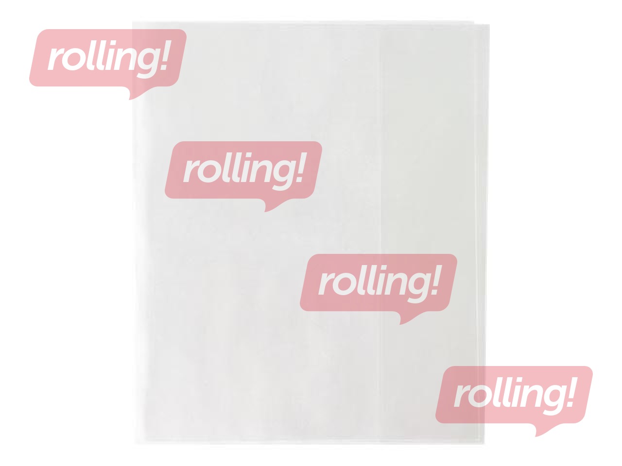 Book covers adjustable with self-adhesive tape, 540mm x 310mm, thickness 80 mic, 10 pcs.